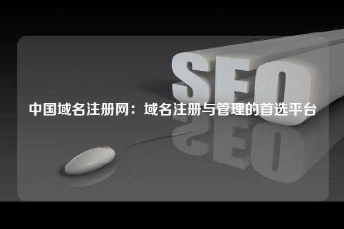 中国域名注册网：域名注册与管理的首选平台